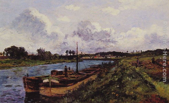Auvers Sur Oise painting - Karl Pierre Daubigny Auvers Sur Oise art painting Auvers Sur Oise painting - Karl Pierre Daubigny Auvers Sur Oise art painting